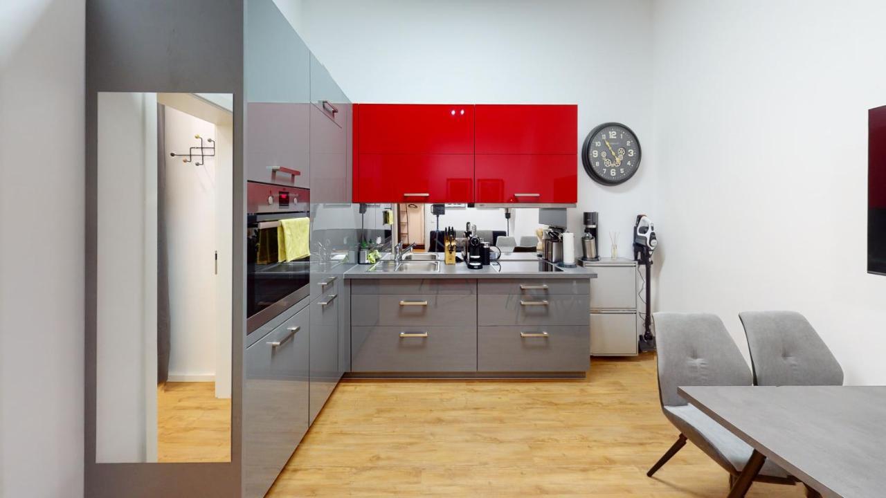 Sweethome - Luxus Pur - Grosse Kueche, Wifi Magdeburg Kültér fotó