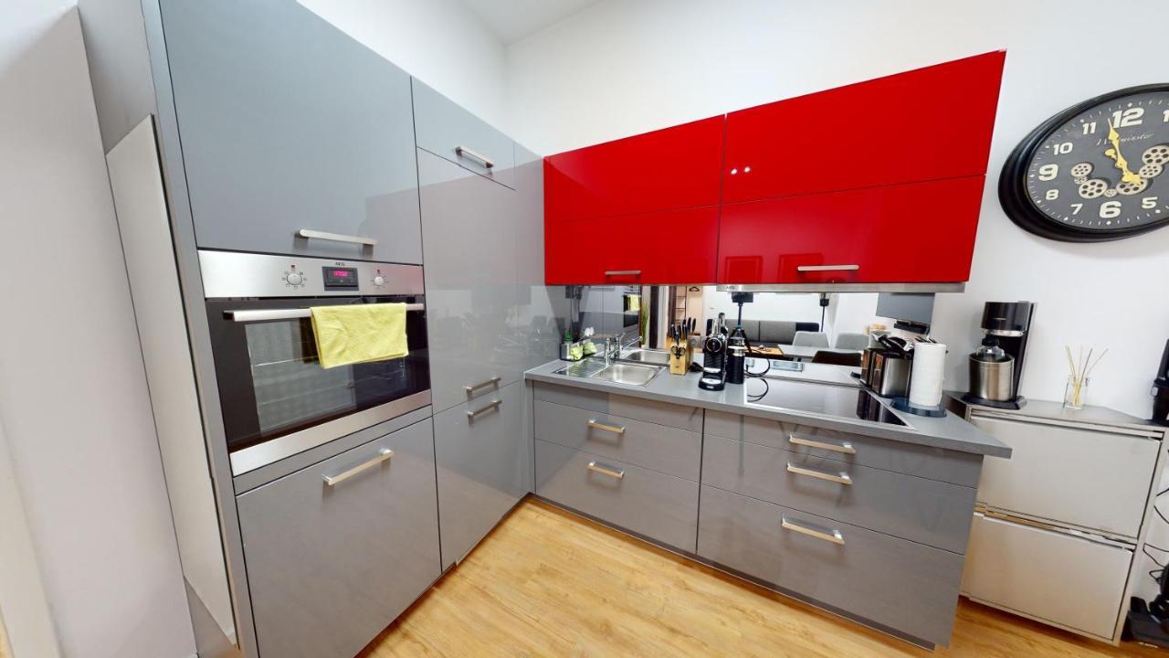 Sweethome - Luxus Pur - Grosse Kueche, Wifi Magdeburg Kültér fotó